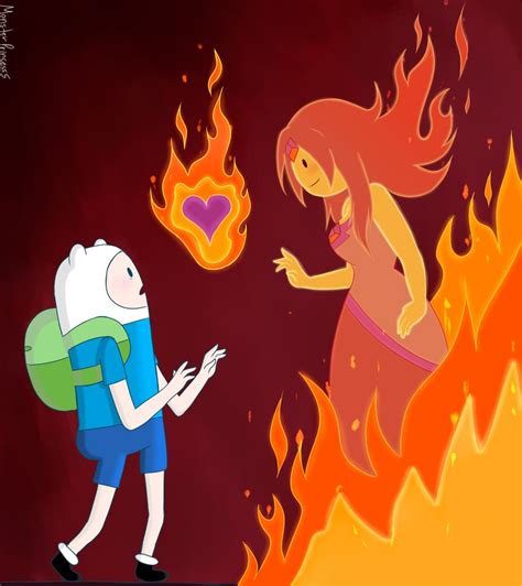when does finn start dating flame princess